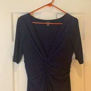 Navy blue dress